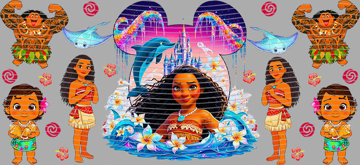 16oz Disney style-D-1492